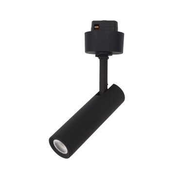 Nova Luce Nap - spot pour système de profilés magnétiques - Ø 3 x 19 cm - 10W LED inclus - noir - couleur de lumière blanche