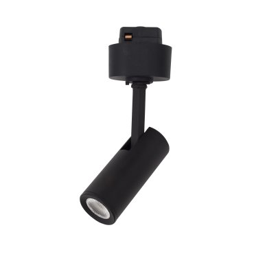 Nova Luce Nap - spot pour système de profilés magnétiques - Ø 3 x 16 cm - 5W LED inclus - noir - couleur de lumière blanche