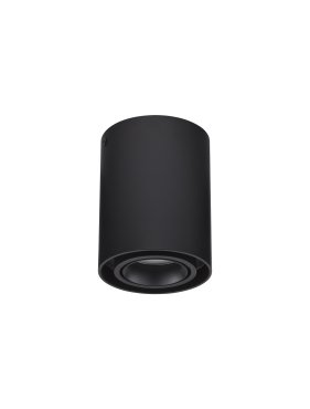 Nova Luce Ulty - spot en saillie - Ø 9,6 x 12,5 cm - noir