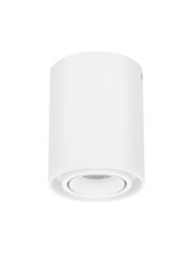 Nova Luce Ulty - spot en saillie - Ø 9,6 x 12,5 cm - blanc