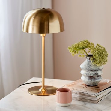 Nordlux Cera - lampe à poser - Ø 24 x 47 cm - laiton