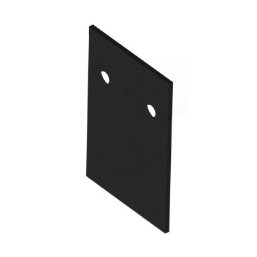 Nova Luce - 2 embouts pour profilés - noir
