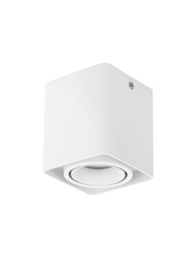 Nova Luce Rende - spot en saillie - 8,5 x 8,5 x 10 cm - blanc