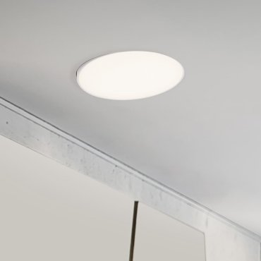 Nova Luce Perfect Profile Trimless - spot encastré - Ø 640 mm, 670 mm encastré - 40W LED dimmable inclus - 3000K - blanc