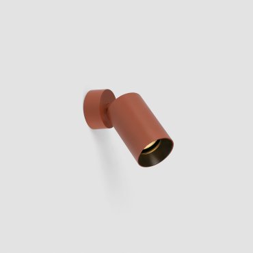 Faro Stan - spot en saillie 1L - Ø 6 x 13,1 cm - Terracotta