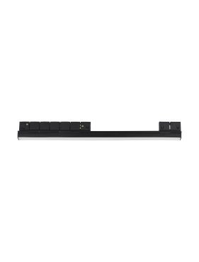 Nova Luce Breda - luminaire sur rail - 5,5 x 2,2 x 50 cm - 10W LED inclus - couleur de lumière blanc chaud - noir