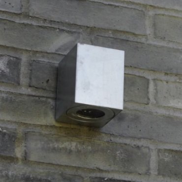 Nordlux Canto Kubi 2 - applique murale extérieure - 8,7 x 10,4 x 10 cm - 2 x 5W LED inclus - IP44 - métal galvanisé