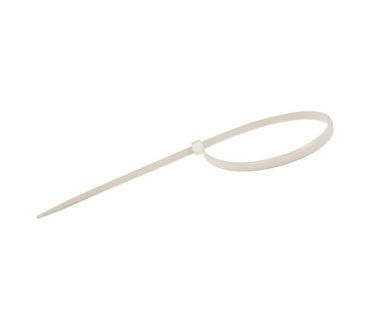 serre-câble (100 pcs) - 500 x 7.9 mm - blanc