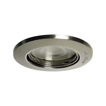 Nordlux Mixit - spot encastré - Ø 85 mm, Ø 76 mm taille d'encastrement - IP23 - acier brossé