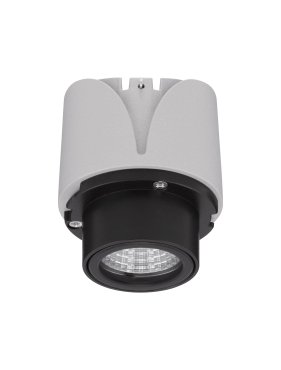 Nova Luce lèche-mur - Module LED - Ø 5,9 x 4,5cm - 10W - 3000K - 24° faisceau lumineux