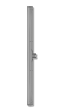 Segula Lampe LED - Design Line - Ø 3 x 50 cm - S14d - 8W dimmable - 1900K - fumé