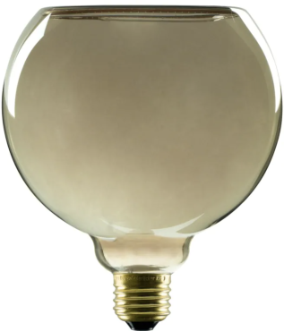 Segula Ampoule LED - Floating Line - Ø 15 x 18,5 cm - E27 - 6W dimmable - 1900K - fumé