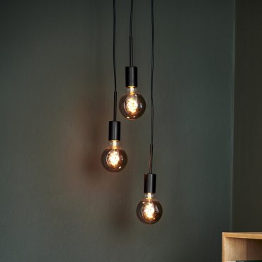 Nordlux Paco - lampe suspendue - Ø 22,6 x 217,3 cm - noir