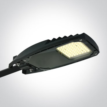 ONE Light Street Lighting - lampadaire - 40 x 19 x 7,4 cm - 50W LED inclus - IP66 - noir - couleur de lumière blanc chaud