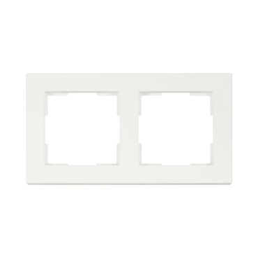 Ion Industries V1 - cadre de couverture double - blanc mat