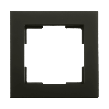 Ion Industries V1 - cadre de recouvrement simple - noir mat