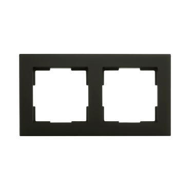 Ion Industries V1 - cadre de couverture double - noir mat