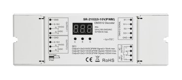 Contrôleur DMX vers signal 0-10V/PWM