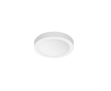 Century Italia Tondo - plafonnier - Ø 30 x 3,2 cm - 24W LED inclus - blanc