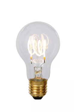 Lucide Ampoule à filament LED - Ø 6 x 10,5 cm - E27 - 5W dimmable - 2700K - transparent