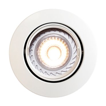 Nordlux Mixit Pro - spot encastré - Ø 85 mm, Ø 76 mm taille d'encastrement - IP23 - blanc