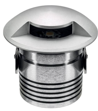 Spot de sol 1 voie à pathlux intégré pour l'extérieur - Ø 88 mm, 88 mm encastré - 4,5W inclus - IP67 - métal