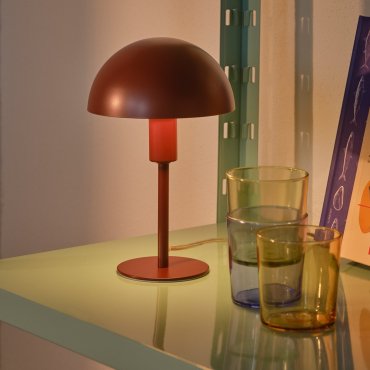 Nordlux Ellen Mini - lampe à poser - Ø 16 x 25 cm - bordeaux