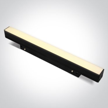 ONE Light système de rail magnétique MINI &amp; MIDI - barre de rail - 30 x 2,4 cm - 8W LED incluse - noir