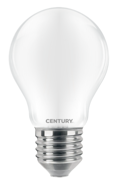 Century Italia lampe à filament LED - Ø 6 x 10,8 cm - E27 - 11W non dimmable - 3000K - opale