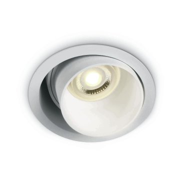ONE Light Dark Light Tube Range - spot encastré - Ø 83 mm, Ø 76 mm encastrable - blanc