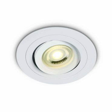 ONE Light Dual Ring Range - spot encastré - Ø 92 mm, Ø 80 mm encastré - blanc