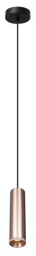 Artdelight Milano - lampe suspendue - Ø 6,6 x 175 cm - rose champagne