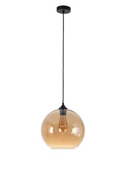 Artdelight Marino - lampe suspendue - Ø 30 x 186 cm - ambre