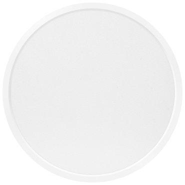TH Ruby - plafonnier - Ø 40 x 2,4 cm - 3 niveaux dimmables - 32 LED inclus - IP44 - blanc