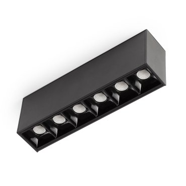 Faro Neso Point-6 - luminaire pour rail magnétique - 16,4 x 1,3 x 2,2 cm - 8W LED inclus - 34° beam - noir