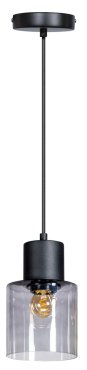 ETH Sledge Glass - suspension - Ø 12 x 218 cm - fumé