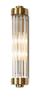 Maxlight Florence - applique murale - 9 x 9,5 x 40 cm - laiton