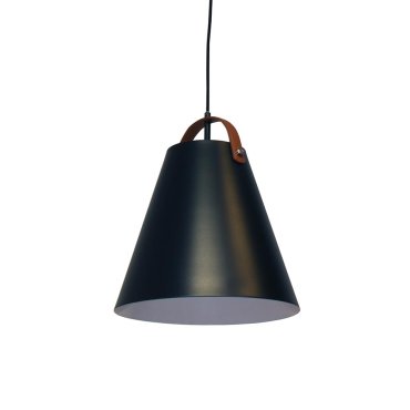 Artdelight Burano - lampe suspendue - Ø 35 x 150 cm - noir
