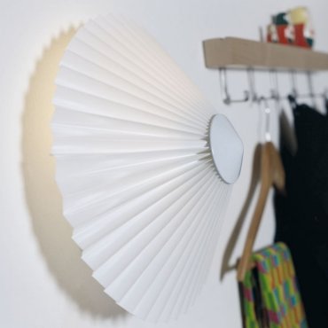 Nordlux Trio 45 - applique murale avec interrupteur - Ø 45 cm - blanc