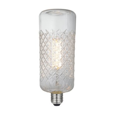 Daylight Italia Demetra Lampe LED - Ø 8 x 20,2 cm - E27 - 6W dimmable - 2700K - transparent