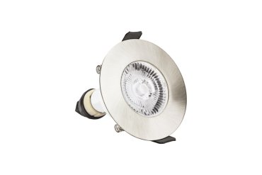 Integral LED sydney - spot encastré - Ø 85 mm, Ø 70 mm encastré - IP65 - nickel satiné