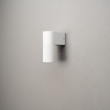 Konstsmide Temi Down - applique murale extérieure - 6,5 x 11,5 x 14,5 cm - IP54 - blanc