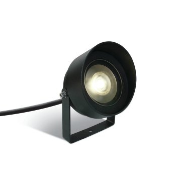 ONE Light Garden Round Spots - spot de sol sur piquet - Ø 12,4 x 13,5 cm - 14W LED inclus - IP65 - anthracite
