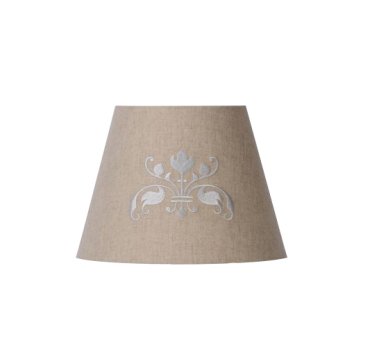 Lucide Robin - abat-jour - Ø 25,5 cm - Taupe