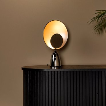 Lucide Castamar - lampe à poser - 25,5 x 9,8 x 40 cm - 3W LED inclus - chrome