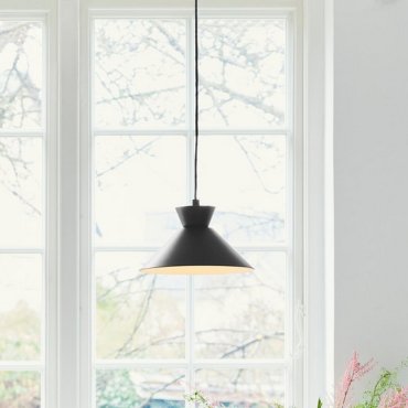 Nordlux Dial - lampe suspendue - Ø 25 x 213,5 cm - noir