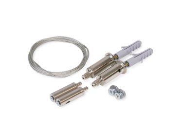 Topmet kit de suspension - 150 cm - chrome