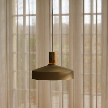Nordlux Elvas marble - lampe suspendue - Ø 37,5 x 234,5 cm - beige