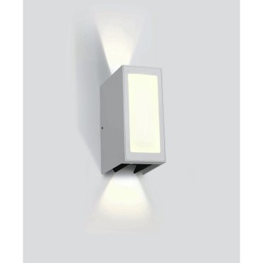 ONE Light Wall Adjustable Beams - applique murale extérieure - 8 x 13,5 x 17 cm - 9W LED inclus - IP54 - blanc