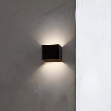 Nova Luce Epic - applique murale - 9,8 x 10 x 9 cm - LED 6W inclus - noir